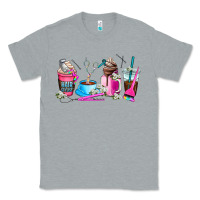 Heather Grey hair stylist coffee cup Classic Tee - AdoDesignShop