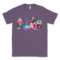 Lavender hair stylist coffee cup Classic Tee - AdoDesignShop