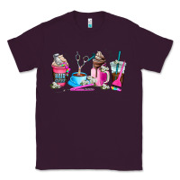 Plum hair stylist coffee cup Classic Tee - AdoDesignShop