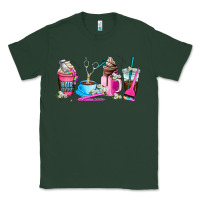 Sports Green hair stylist coffee cup Classic Tee - AdoDesignShop