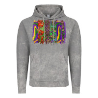Cloud Rock mardi gras brushstroke Vintage Hoodie - RanaPortraitStore