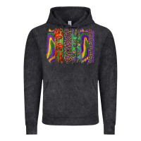 Vintage Black mardi gras brushstroke Vintage Hoodie - RanaPortraitStore