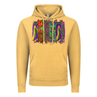 Vintage Mustard mardi gras brushstroke Vintage Hoodie - RanaPortraitStore