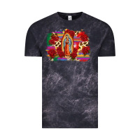 Cloud Black Our Lady of Guadalupe Vintage Tee - CTS Tumbler Store