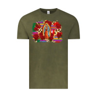Vintage Olive Our Lady of Guadalupe Vintage Tee - CTS Tumbler Store