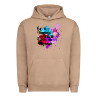 Pigment Burro Be a Flamingo in a Flock of Pigeons Urban Hoodie - Bettercallsaul