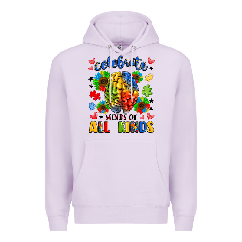 Celebrate Neurodiversity Premium Hoodie by LillyAllenDesigns | Teevron