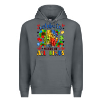 Rock celebrate neurodiversity Premium Hoodie - LillyAllenDesigns