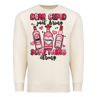Sandshell dear cupid just bring something strong Premium Sweatshirt - MaliasSmallBusiness