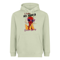 Matcha i prefer my books extra spicy Heavyweight Hoodie - MaliasSmallBusiness