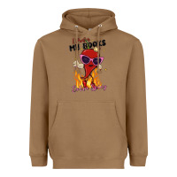 Toasted Coconut i prefer my books extra spicy Heavyweight Hoodie - MaliasSmallBusiness