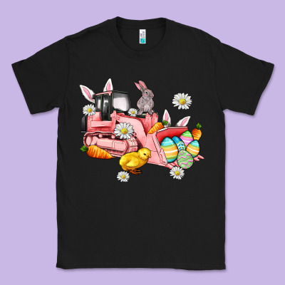 Easter Excavator Classic Tee Designed By Adodesignshop