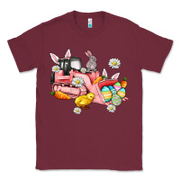 Burgundy easter excavator Classic Tee - AdoDesignShop