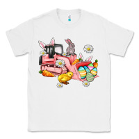 White easter excavator Classic Tee - AdoDesignShop