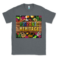 Charcoal Heather hispanic heritage tumbler Classic Tee - BundleAndBundleShop