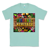 Seafoam hispanic heritage tumbler Classic Tee - BundleAndBundleShop