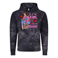 Cloud Black just a girl who loves books Vintage Hoodie - texasbilliewilder