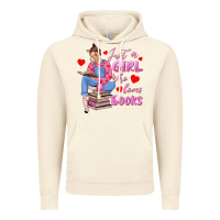 Vintage Artic just a girl who loves books Vintage Hoodie - texasbilliewilder