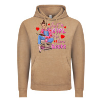 Vintage Coffee just a girl who loves books Vintage Hoodie - texasbilliewilder