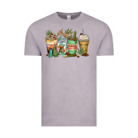Vintage Zinc highly caffeinated coffee cups Vintage Tee - Zillion Design Studio