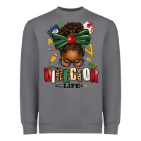 Storm director life afro messy bun Heavyweight Sweatshirt - texasbilliewilder