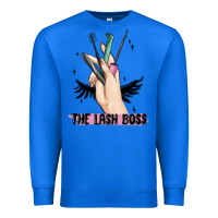True Royal the lash boss Premium Sweatshirt - MaliasSmallBusiness