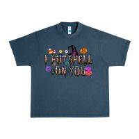 Midnight Navy i put speel on you Urban Heavy Tee - CowhideDigitalArt