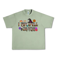 Oil Green i put speel on you Urban Heavy Tee - CowhideDigitalArt