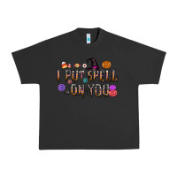Pigment Black i put speel on you Urban Heavy Tee - CowhideDigitalArt