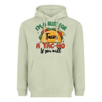 Matcha i'm a slut for tacos a tac ho if you will Heavyweight Hoodie - MaliasSmallBusiness