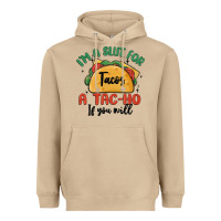 Mushroom i'm a slut for tacos a tac ho if you will Heavyweight Hoodie - MaliasSmallBusiness