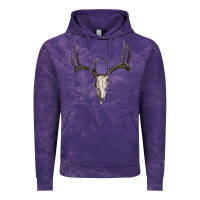 Cloud Purple deer skull Vintage Hoodie - RanaPortraitStore