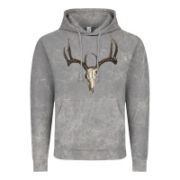 Cloud Rock deer skull Vintage Hoodie - RanaPortraitStore