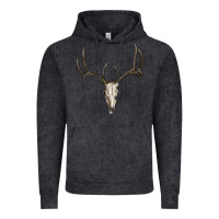 Vintage Black deer skull Vintage Hoodie - RanaPortraitStore