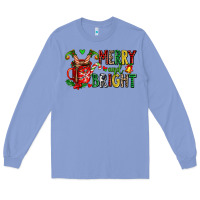 Colony Blue merry and bright Long Sleeve Tee - AdoDesignShop