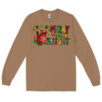Toasted Coconut merry and bright Long Sleeve Tee - AdoDesignShop