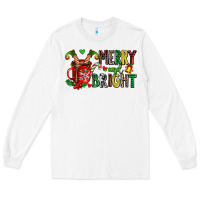 White merry and bright Long Sleeve Tee - AdoDesignShop