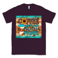 Plum coffee gives me teacher powers Classic Tee - JahusDesignShop