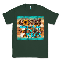 Sports Green coffee gives me teacher powers Classic Tee - JahusDesignShop