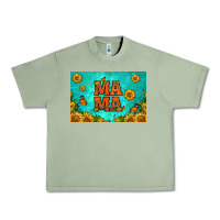Oil Green sunflowers mama skinny metal can holder Urban Heavy Tee - HRA Design Shop