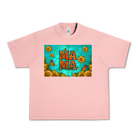 Salmon sunflowers mama skinny metal can holder Urban Heavy Tee - HRA Design Shop