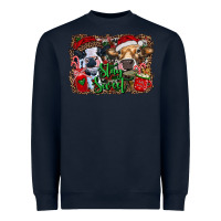 Navy stay sweet heifers Heavyweight Sweatshirt - RanaPortraitStore