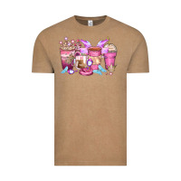 Vintage Coffee princess coffee cups Vintage Tee - Zillion Design Studio