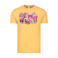 Vintage Mustard princess coffee cups Vintage Tee - Zillion Design Studio