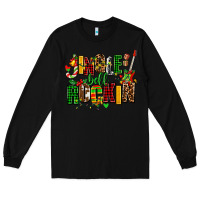 Black jingle bell rockin Long Sleeve Tee - AdoDesignShop