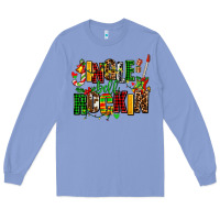 Colony Blue jingle bell rockin Long Sleeve Tee - AdoDesignShop