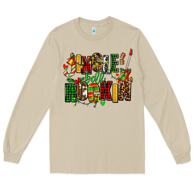 Jingle Bell Rockin Long Sleeve Tee by AdoDesignShop | Teevron