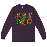 Plum jingle bell rockin Long Sleeve Tee - AdoDesignShop
