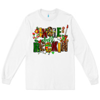 White jingle bell rockin Long Sleeve Tee - AdoDesignShop