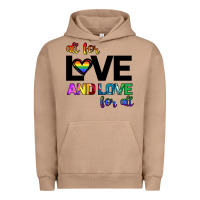 Pigment Burro All For Love And Love For All Urban Hoodie - Bettercallsaul